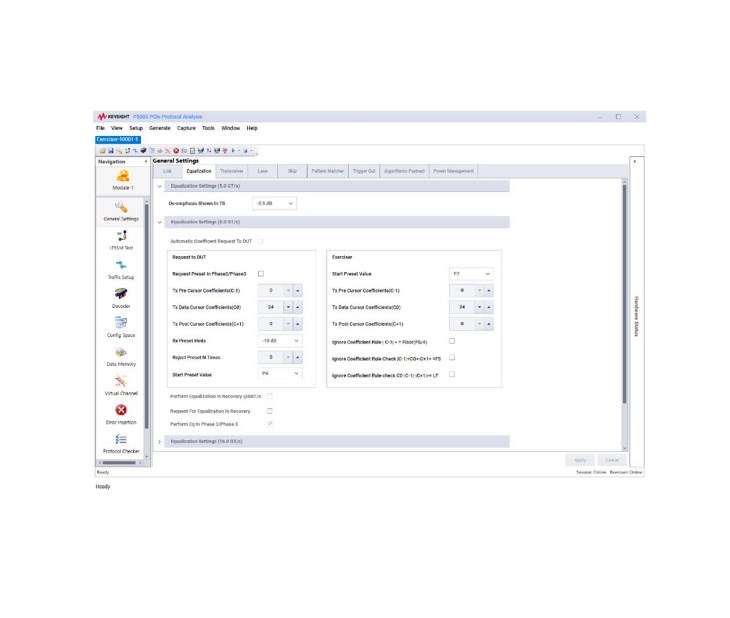 Keysight P5551A Тренажер протокола PCIe 5.0