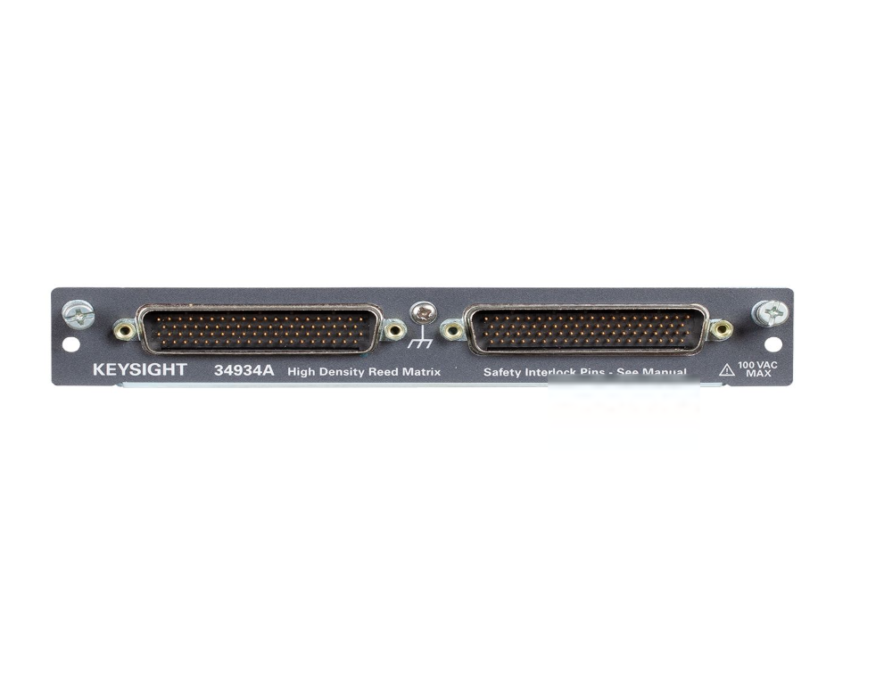 Keysight 34934A Четырехканальная герконовая матрица 4x32 для 34980A