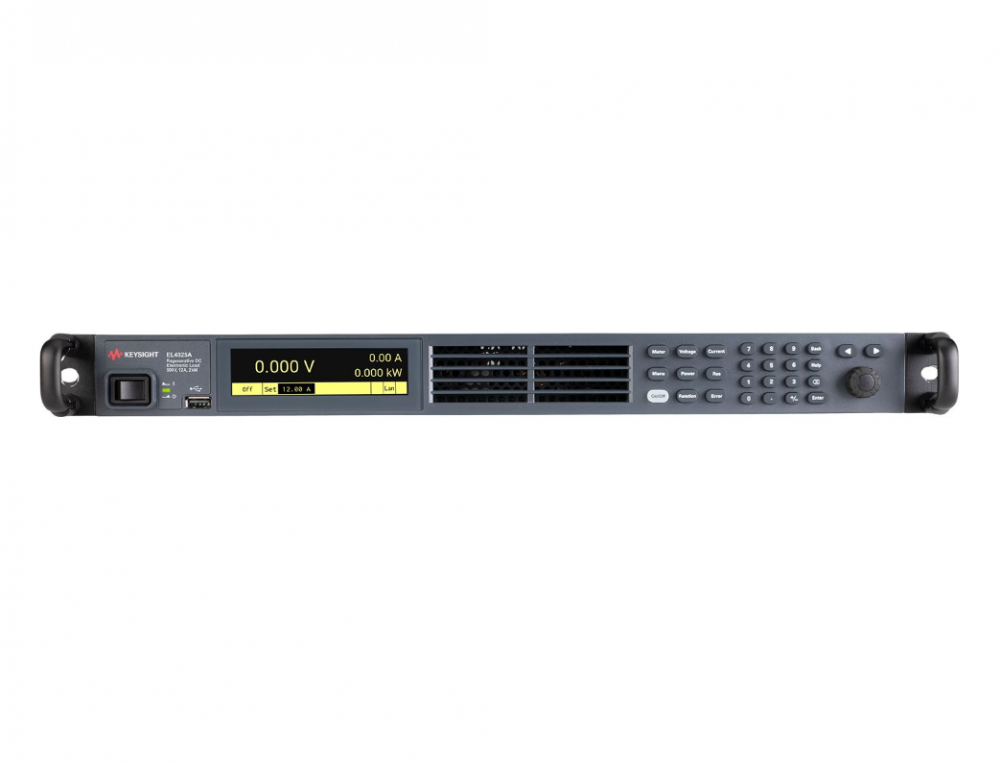 Keysight EL4925A Электронная нагрузка постоянного тока с регенеративным питанием, 500 В, 24 А, 4 кВт