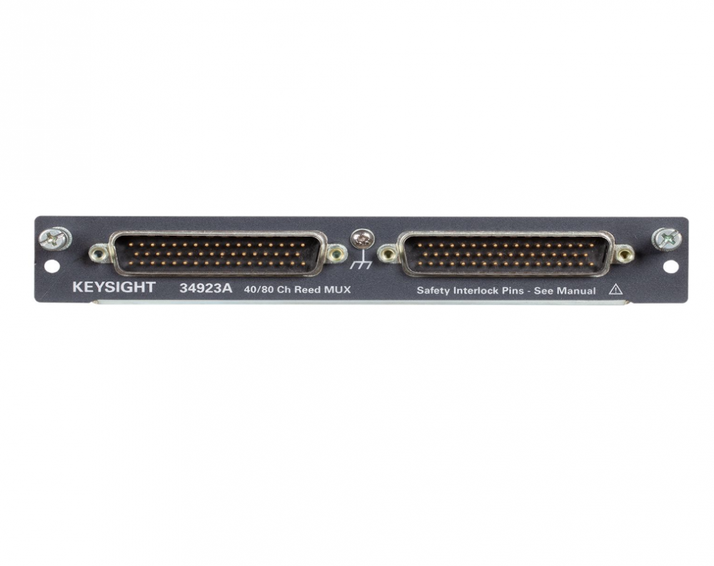 Keysight 34923A 40/80-канальный герконовый мультиплексор для 34980A