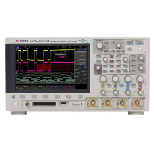 Keysight MSOX3034T Осциллограф, 4 аналоговых и 16 цифровых каналов, полоса пропускания 350 МГц