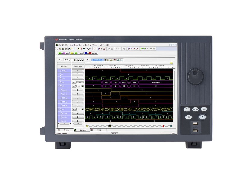 Keysight 16861A 34-канальный портативный логический анализатор