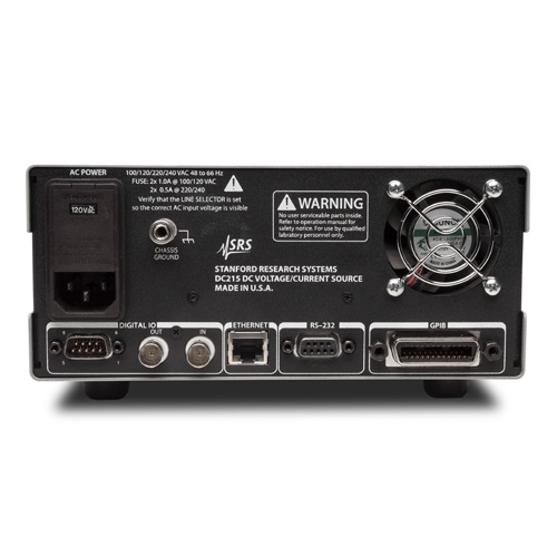SRS DC215 - прецизионный источник постоянного напряжения/тока