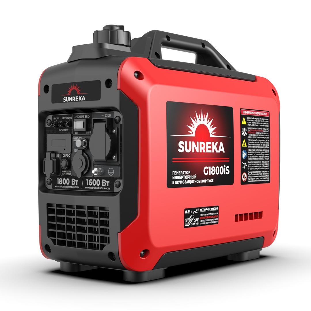 SUNREKA G1800iS Тихий инверторный генератор