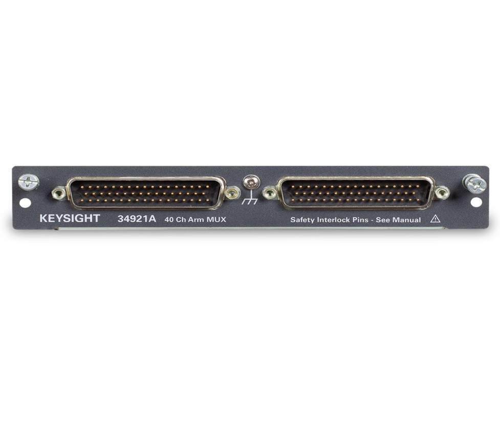 Keysight 34921A 40-канальный мультиплексор якоря для 34980A