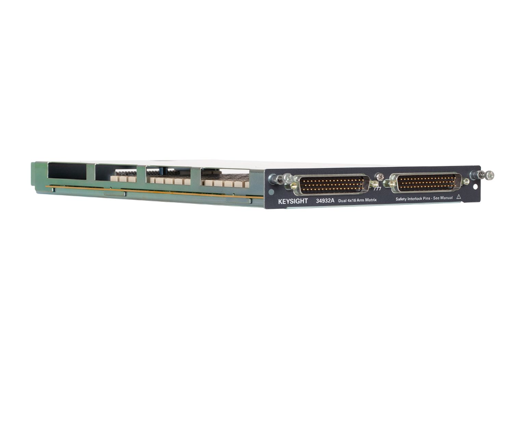 Keysight 34932A Двойная матрица якорей 4x16 для 34980A