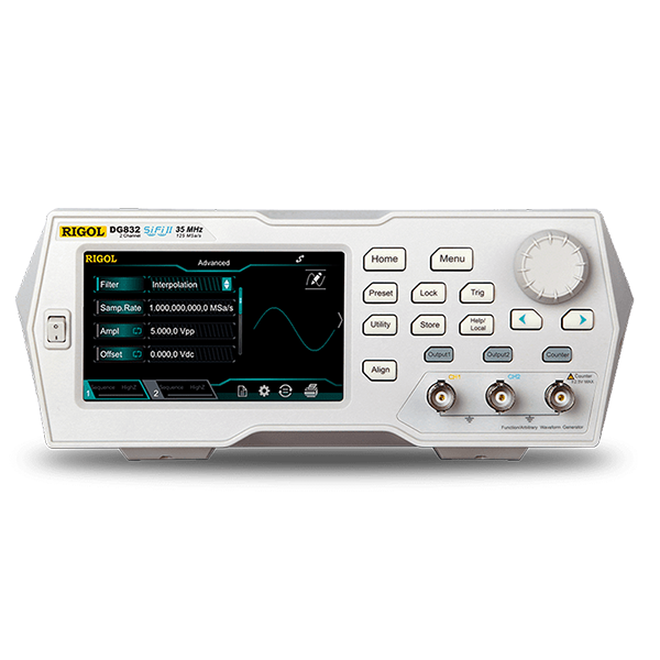 Rigol DG822 Генератор сигналов произвольной формы 25 МГц, 2 канала