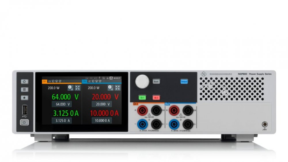 R&S NGP822 Двухканальный блок питания постоянного тока 400 Вт