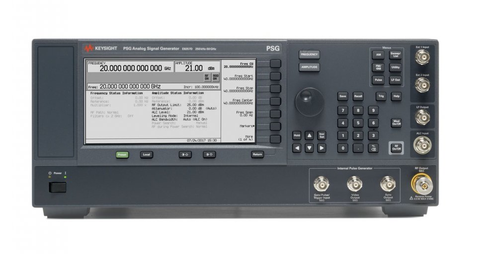 Keysight E8257D Аналоговый генератор сигналов - фронтальное фото