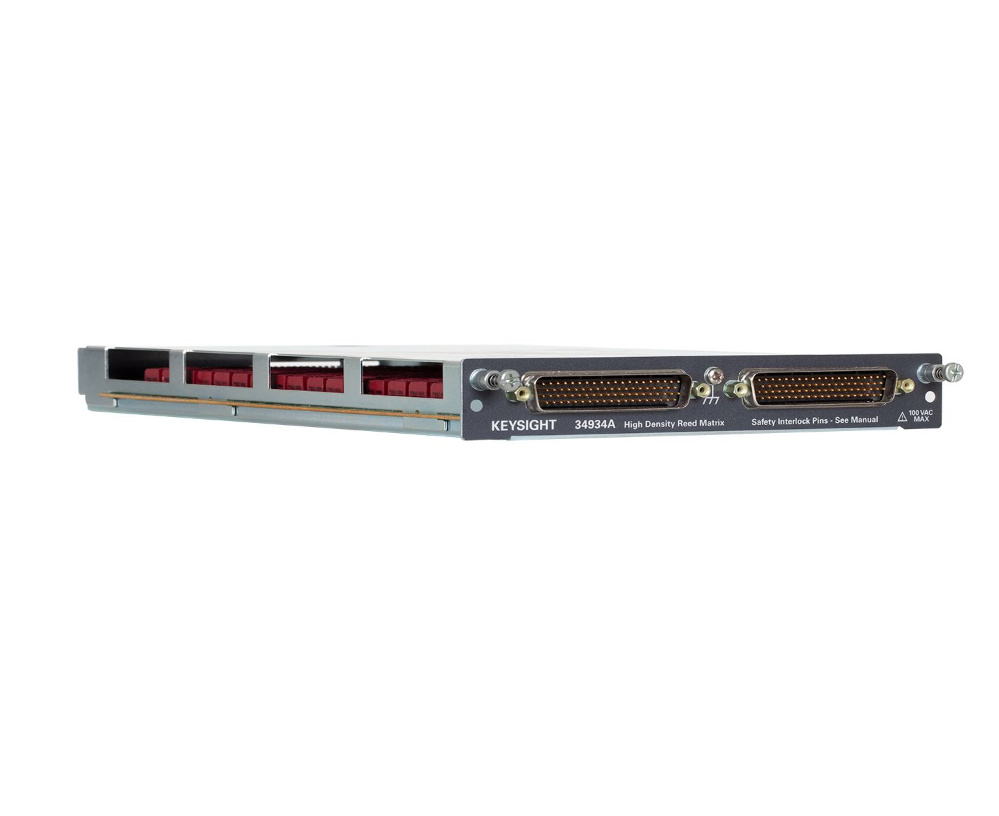 Keysight 34934A Четырехканальная герконовая матрица 4x32 для 34980A