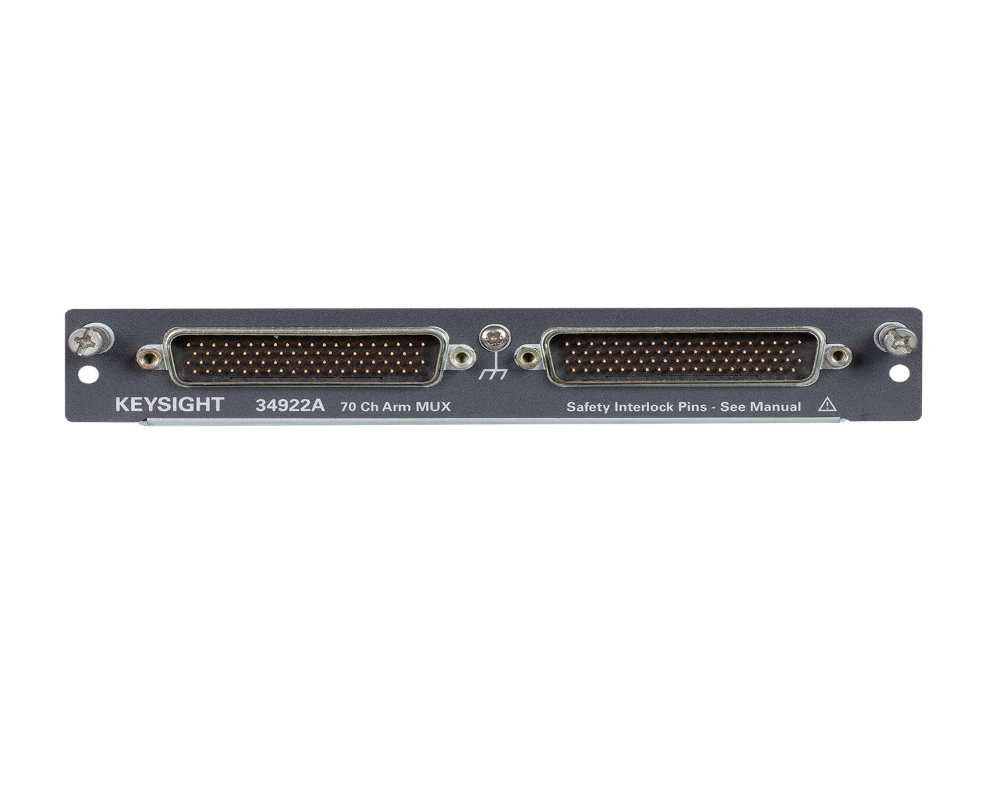 Keysight 34922A 70-канальный арматурный мультиплексор для 34980A