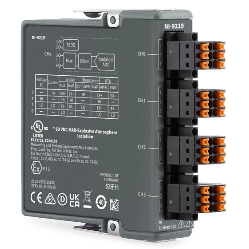 NI-9219 Универсальный модуль