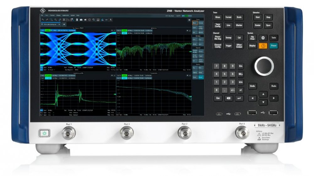 R&S ZNB3044 Четырехпортовый векторный анализатор цепей