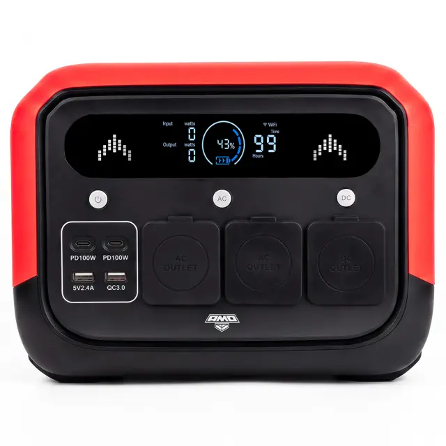 AMO PS 700 Pro красная Портативная электростанция 700 Вт