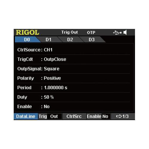 Rigol DIGITALIO-DP800 Опция запуска цифрового интерфейса I/O