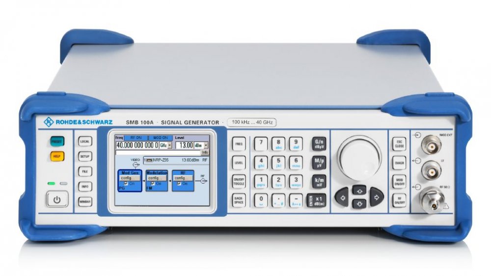 R&S SMB100A Аналоговый генератор сигналов с опциями B140N, B1, B26, B32, K21, K23