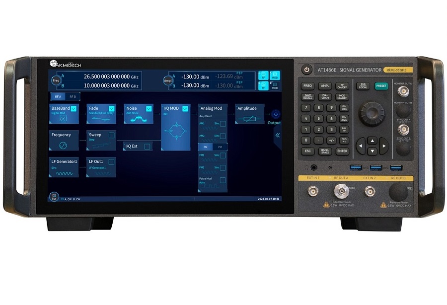 AkmeTech AT1466E Аналоговый генератор сигналов от 6 кГц до 33 ГГц