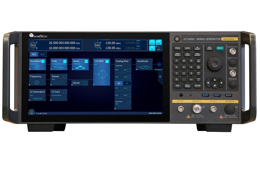 AkmeTech AT1466H Аналоговый генератор сигналов от 6 кГц до 53 ГГц