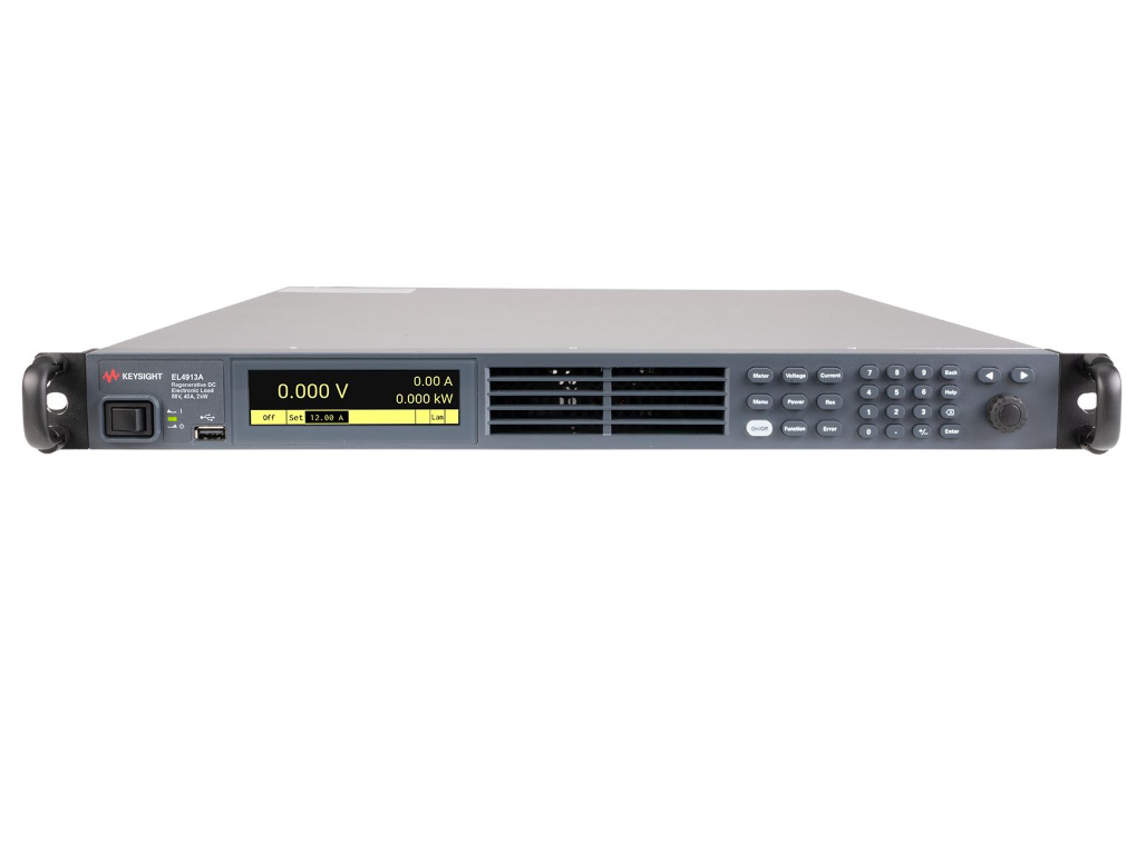 Keysight EL4913A Электронная нагрузка постоянного тока с регенеративным питанием, 80 В, 40 А, 2 кВт