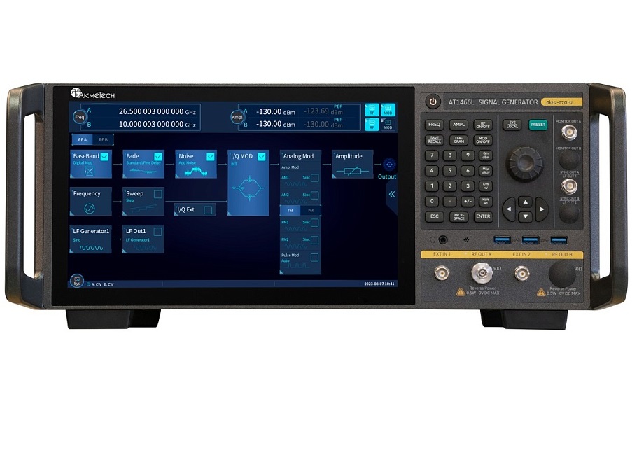 AkmeTech AT1466L Аналоговый генератор сигналов от 6 кГц до 67 ГГц