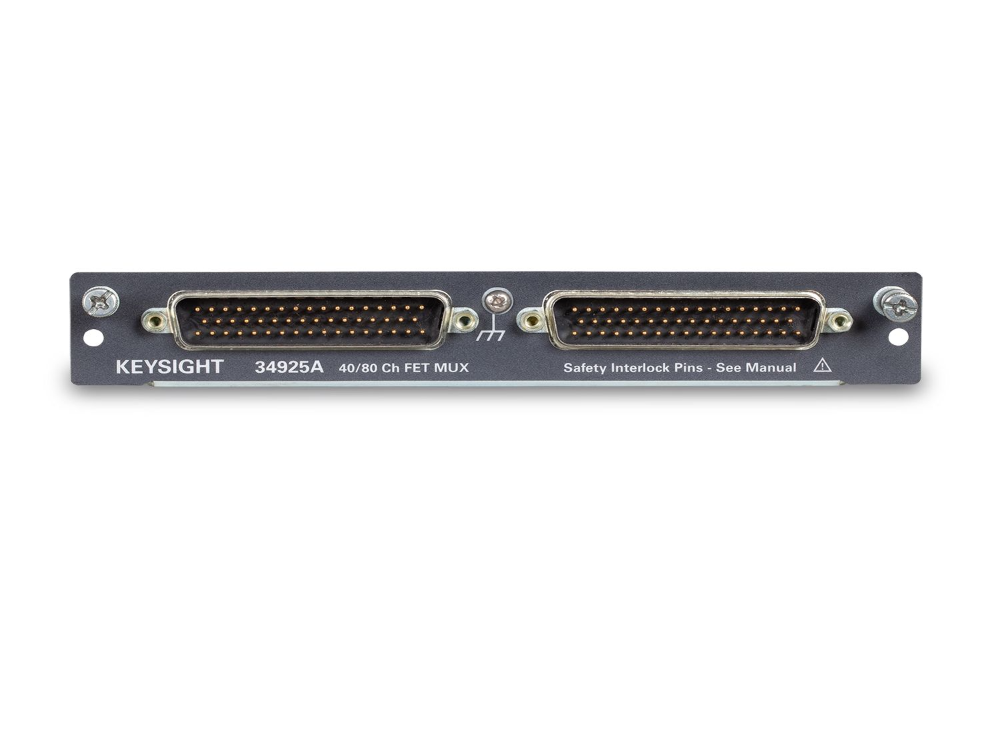 Keysight 34925A 40/80-канальный мультиплексор для 34980A
