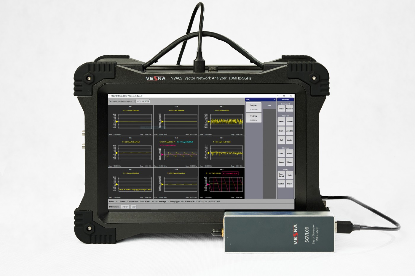 Vesna NVA22 Векторный анализатор цепей