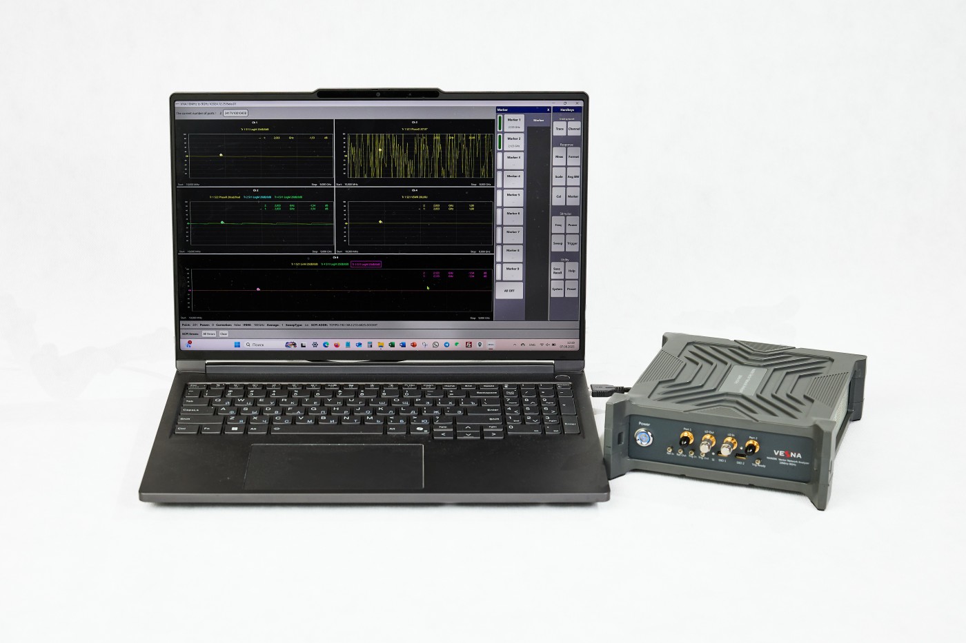 Vesna NVA09K Векторный анализатор цепей