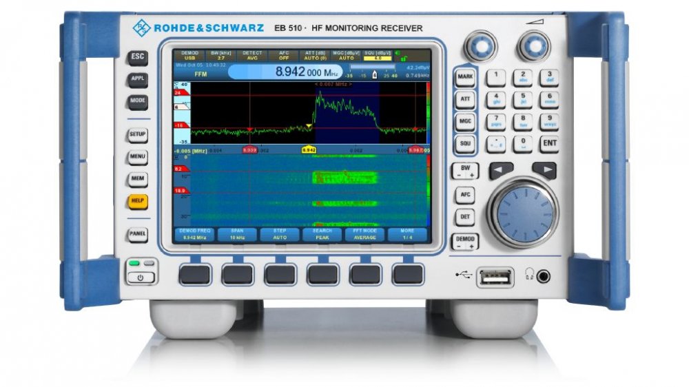 R&S EB510 Мониторинговый приемник ВЧ-диапазона с дисплеем
