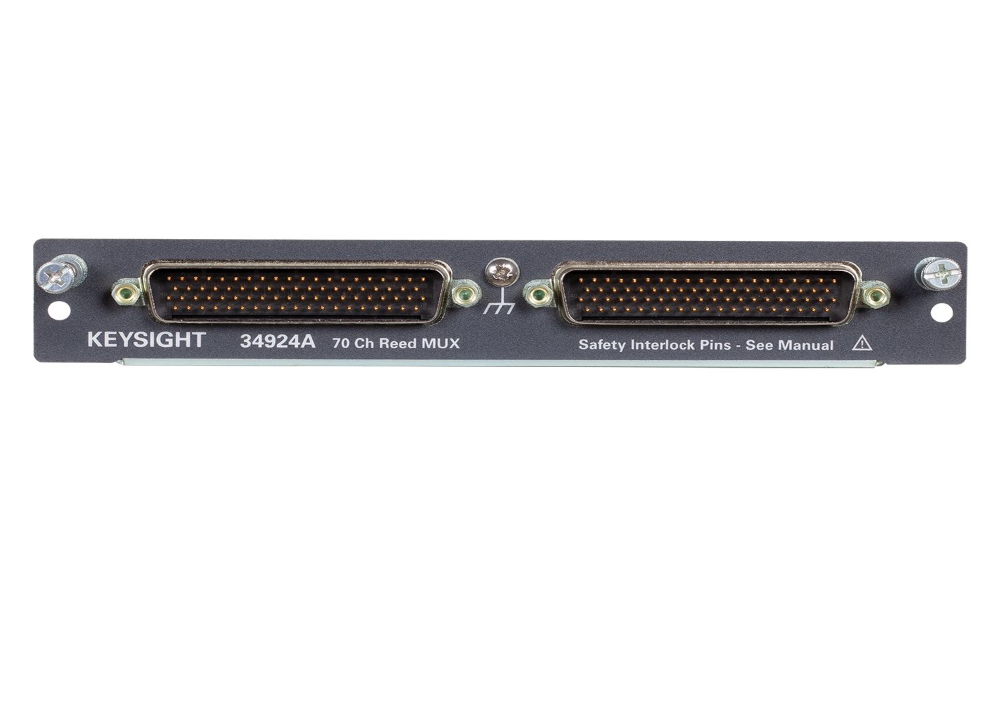 Keysight 34924A 70-канальный герконовый мультиплексор для 34980A