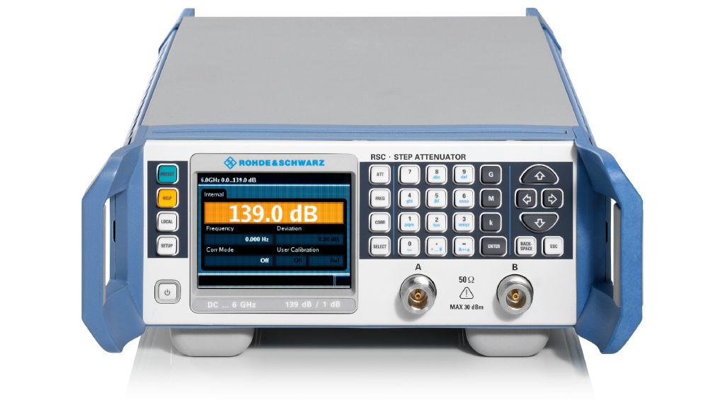 R&S RSC Ступенчатый аттенюатор 18 ГГц, 115 дБ, шаг 5 дБ