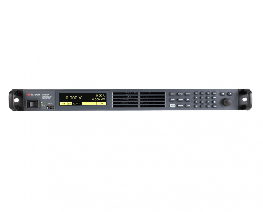 Keysight EL4935A Электронная нагрузка постоянного тока с регенеративным питанием, 500 В, 36 А, 6 кВт