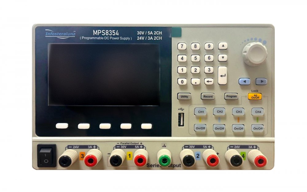 Infosteraluna MPS8354 Источник питания, 30 В, 5 А, 228 Вт, 4 канала