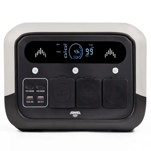 AMO PS 700 Pro белая Портативная электростанция 700 Вт