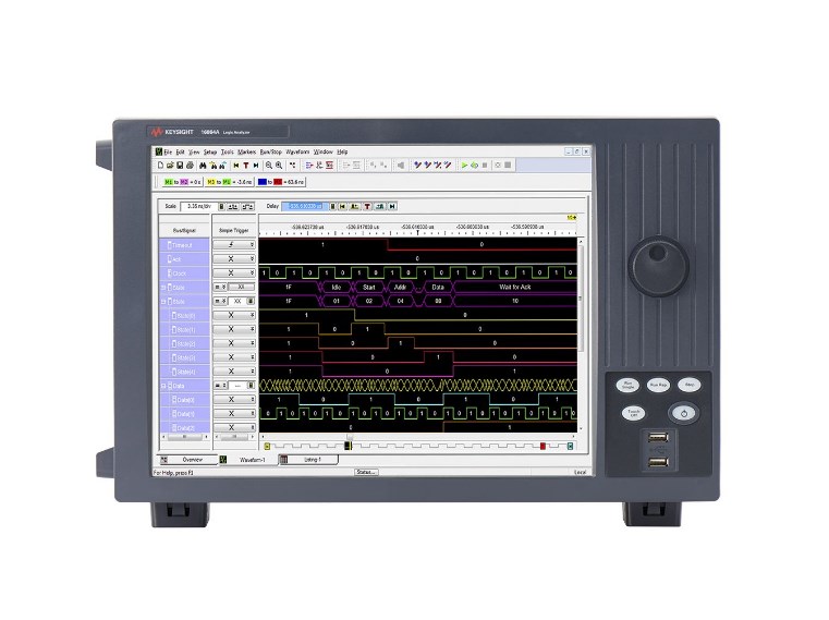 Keysight 16864A 136-канальный портативный логический анализатор