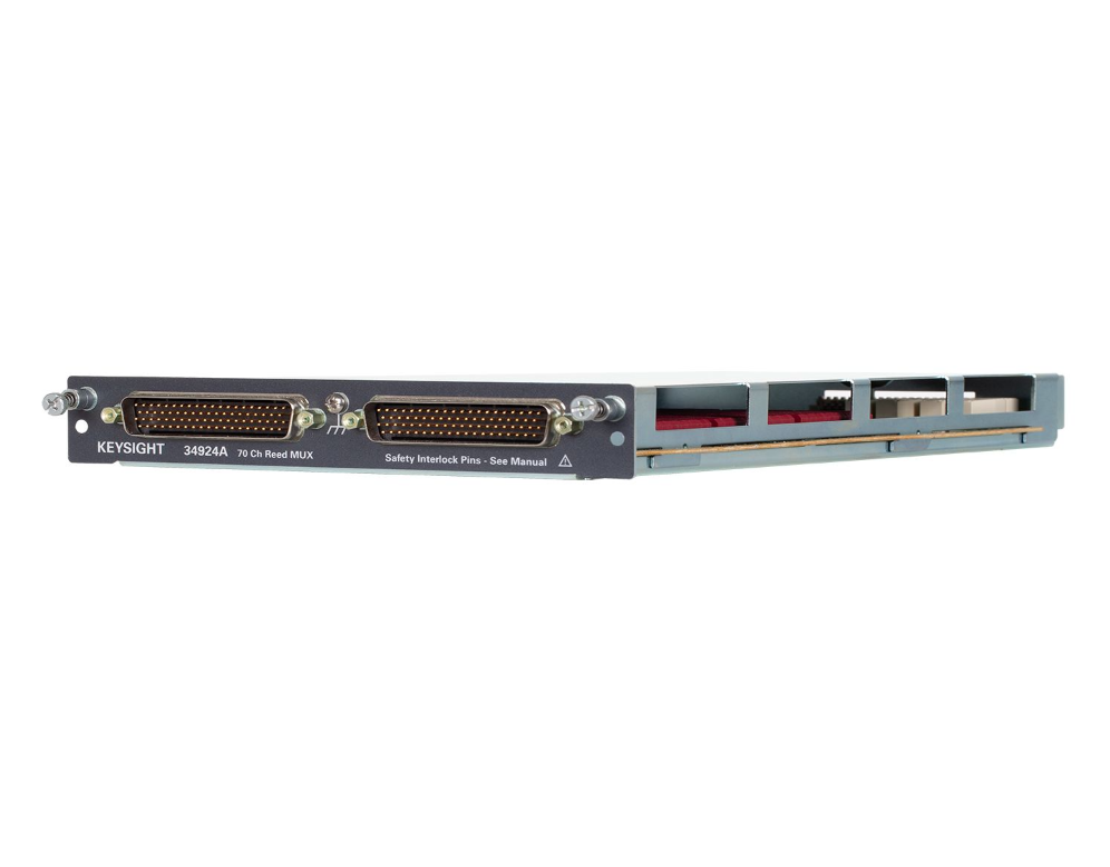 Keysight 34924A 70-канальный герконовый мультиплексор для 34980A