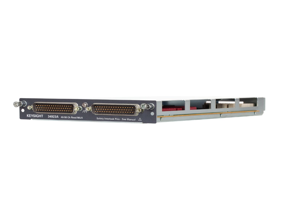 Keysight 34923A 40/80-канальный герконовый мультиплексор для 34980A
