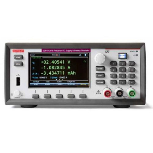 Keithley 2281S-20-6 Динамический эмулятор батареи постоянного тока 20 В, 6 А, 120 Вт