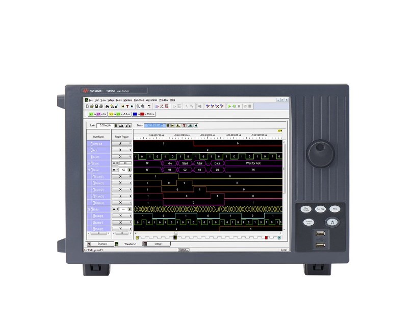 Keysight 16862A 68-канальный портативный логический анализатор