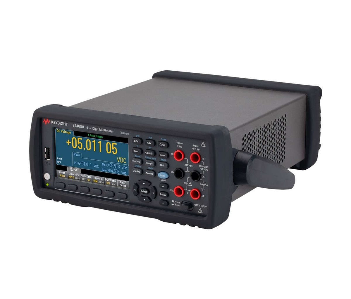 Keysight 34465A Мультиметр сбоку