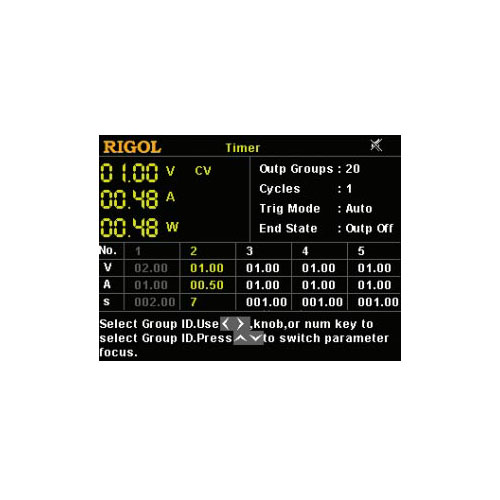 Rigol TIMER-DP700 Опция программируемого таймера развертки