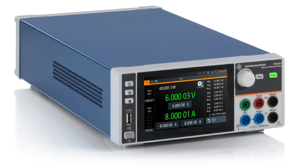 R&S NGU201 Одноканальный источник-измеритель 60 Вт