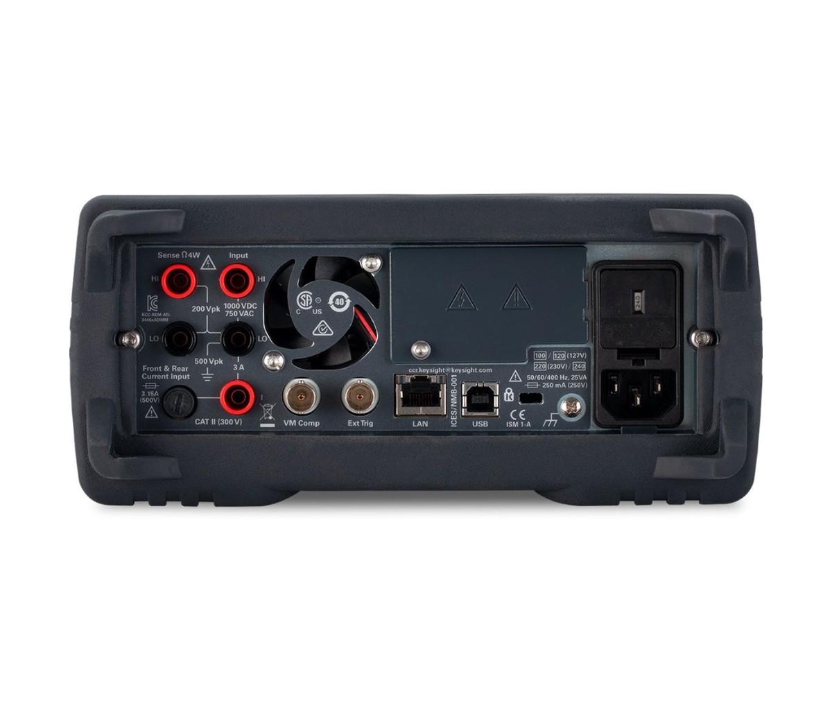 Keysight 34465A Мультиметр сзади