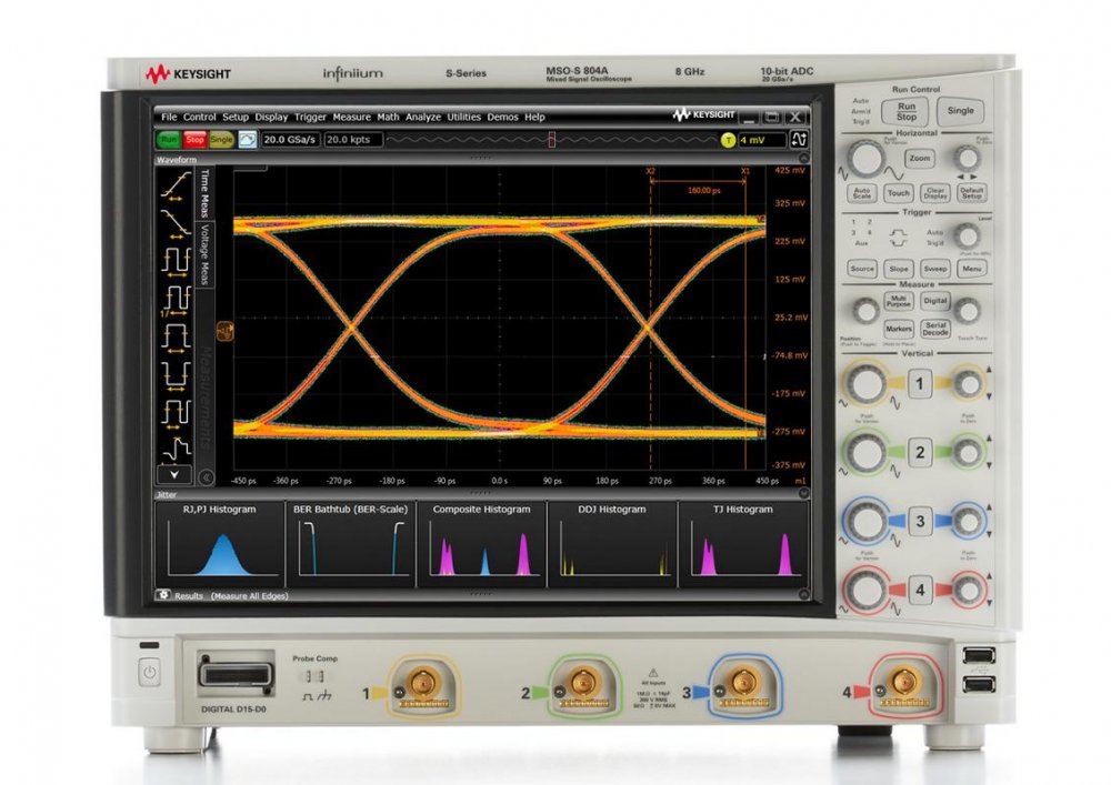 MSOS804A Осциллограф