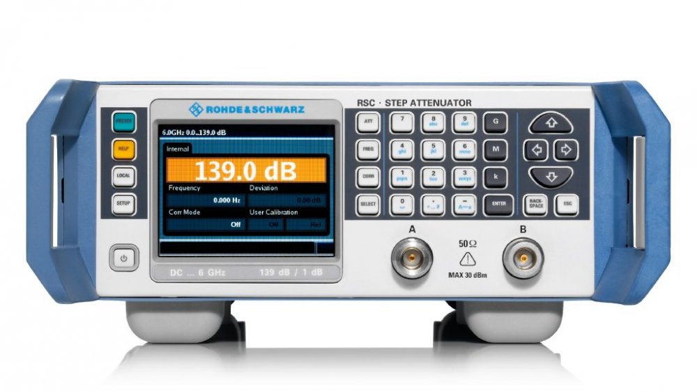 R&S RSC Ступенчатый аттенюатор 18 ГГц, 115 дБ, шаг 5 дБ
