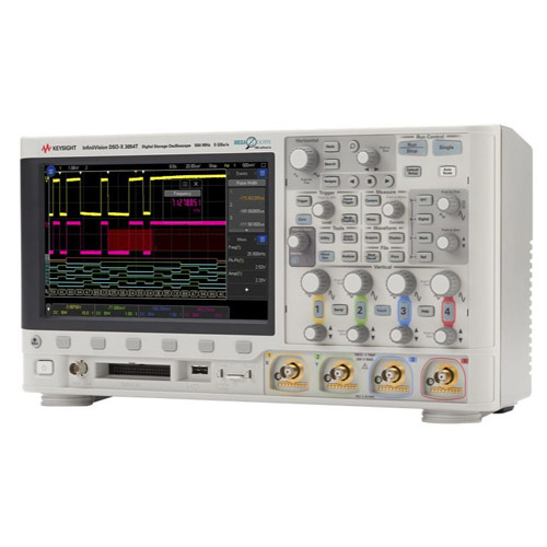 Keysight MSOX3034T Осциллограф, 4 аналоговых и 16 цифровых каналов, полоса пропускания 350 МГц