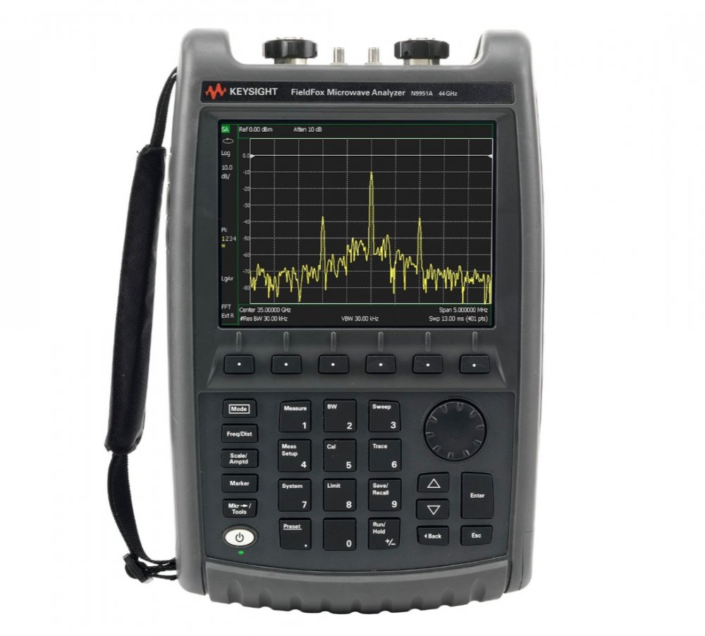 Keysight N9951A FieldFox Портативный анализатор спектра спереди