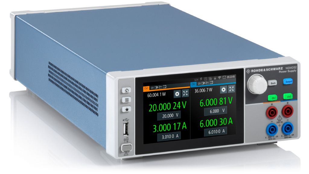 R&S NGM202 Источник питания постоянного тока 20 В, 6 А, 120 Вт