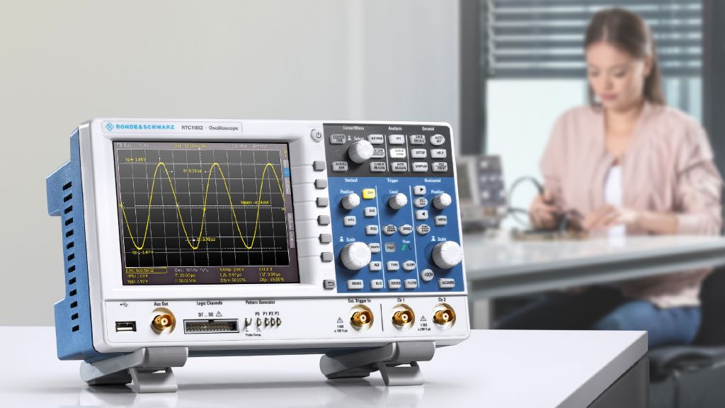 R&S RTC1002 + RTC-B223 Осциллограф цифровой запоминающий