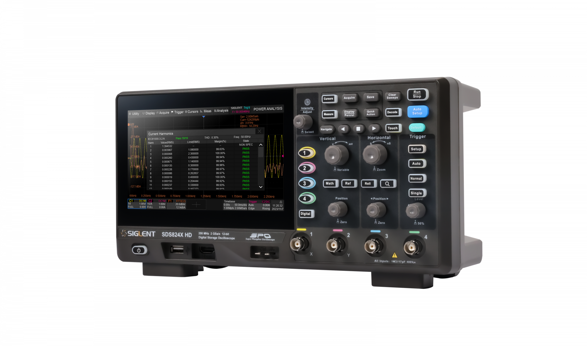SIGLENT SDS824X HD Осциллограф цифровой запоминающий