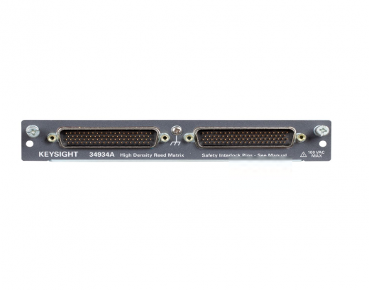 Keysight 34934A Четырехканальная герконовая матрица 4x32 для 34980A